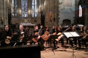 Gitarrenorchester Hagenau (Klosterkirche Wissembourg, 2014)